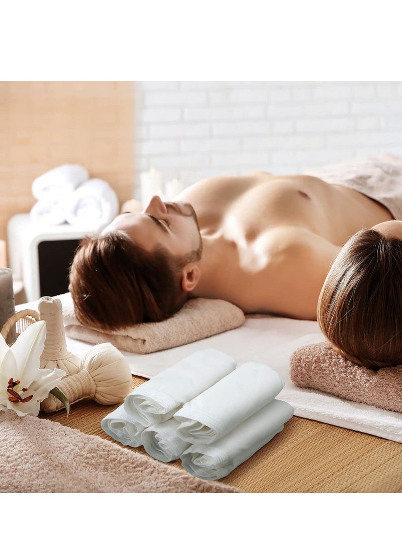 SYOSI 5 Pieces Disposable Underwear White Bikini Underwear Women Travel Panties Disposable Breathable Briefs for Women Girls Travel Hospital Fitting, Individually Wrapped(SIZE:L) - Image 4