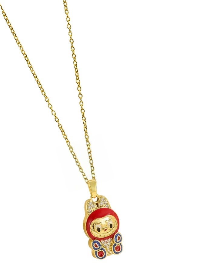 Stainless Steel Pendant Necklace Charm Chain for Women Accessories - Image 1