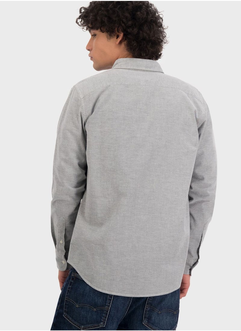 American Eagle - Button Down Slim Fit Shirt - Image 1