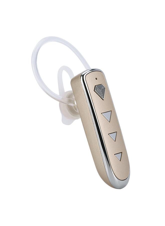 New Portable Wireless Bluetooth V4.1 Earphone Stereo Headset Handsfree Earbuds (Gold)