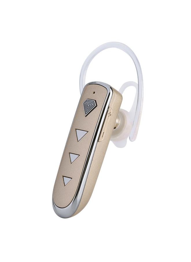 New Portable Wireless Bluetooth V4.1 Earphone Stereo Headset Handsfree Earbuds (Gold)