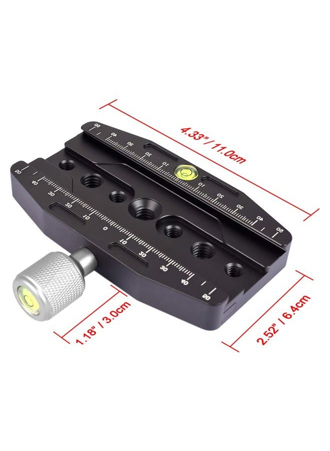Fotoconic CL-110N Quick Release Clamp Compatible with Arca Swiss QR Plate, Arca Clamp Relacement for Tripod Monopod - Image 3
