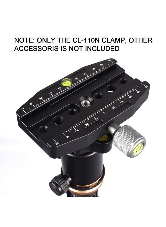 Fotoconic CL-110N Quick Release Clamp Compatible with Arca Swiss QR Plate, Arca Clamp Relacement for Tripod Monopod - Image 5