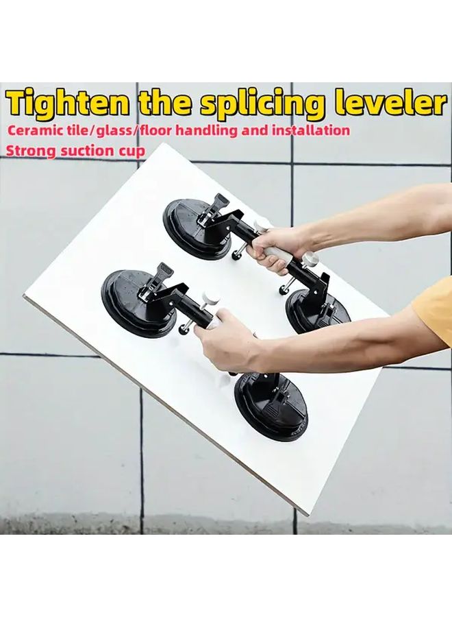 123mm Suction Cup Manual Tile Leveler Professional Stone Seam Joining Tool Set - Image 2