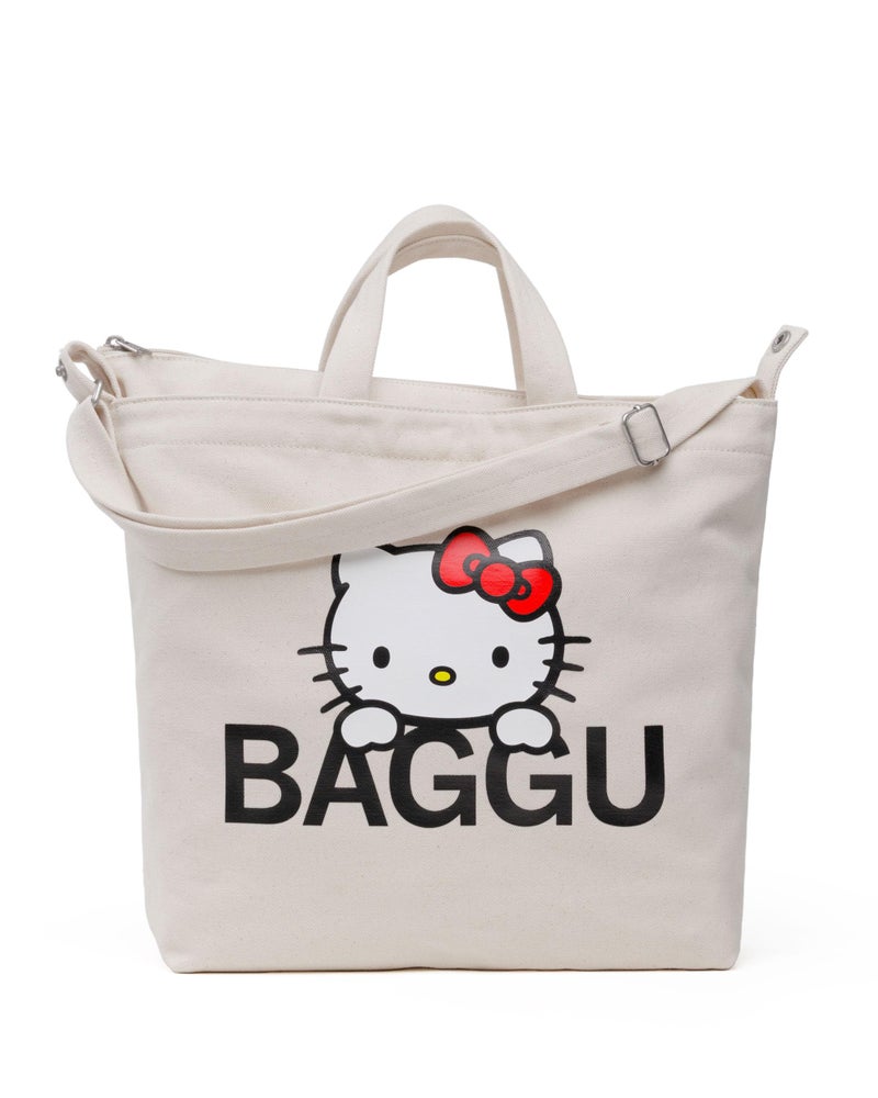 BAGGU Horizontal Zip Duck Bag - Hello Kitty - Image 1