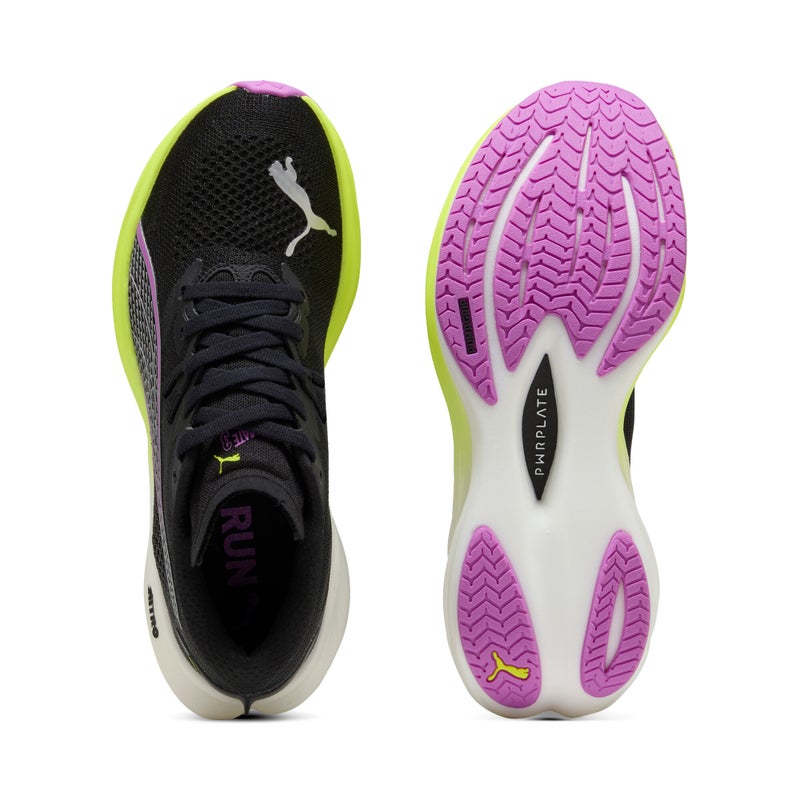 PUMA Deviate NITRO 3 Womens Black Running Shoes - Image 4