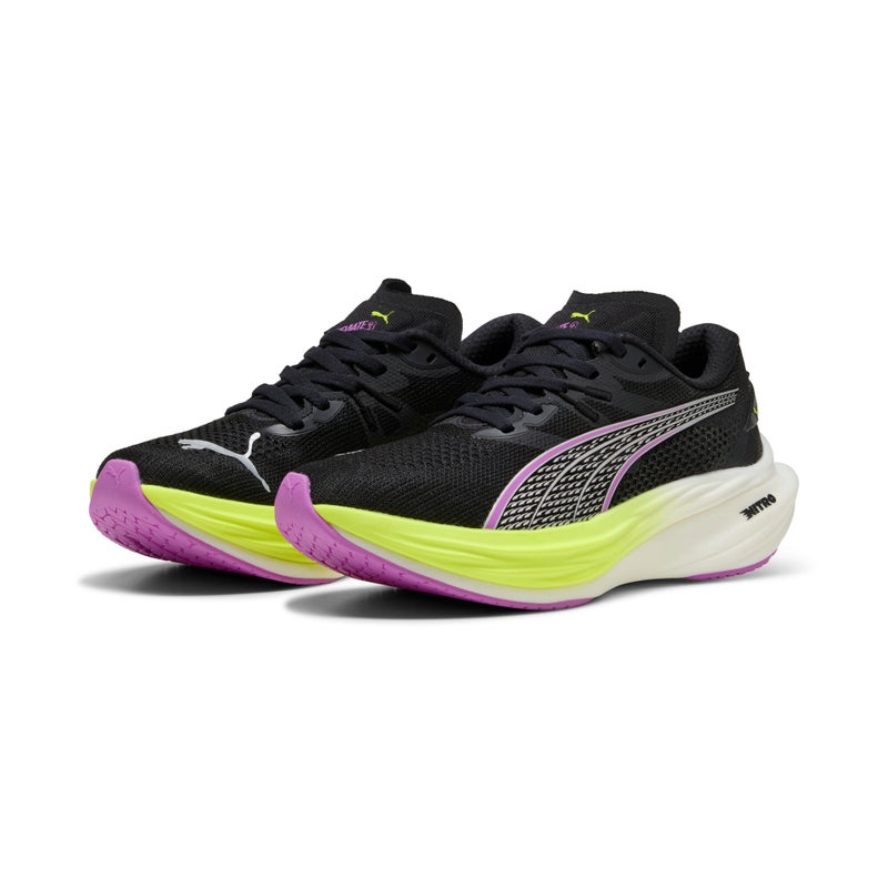 PUMA Deviate NITRO 3 Womens Black Running Shoes - Image 2