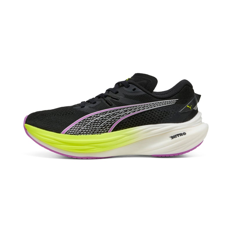 PUMA Deviate NITRO 3 Womens Black Running Shoes - Image 1