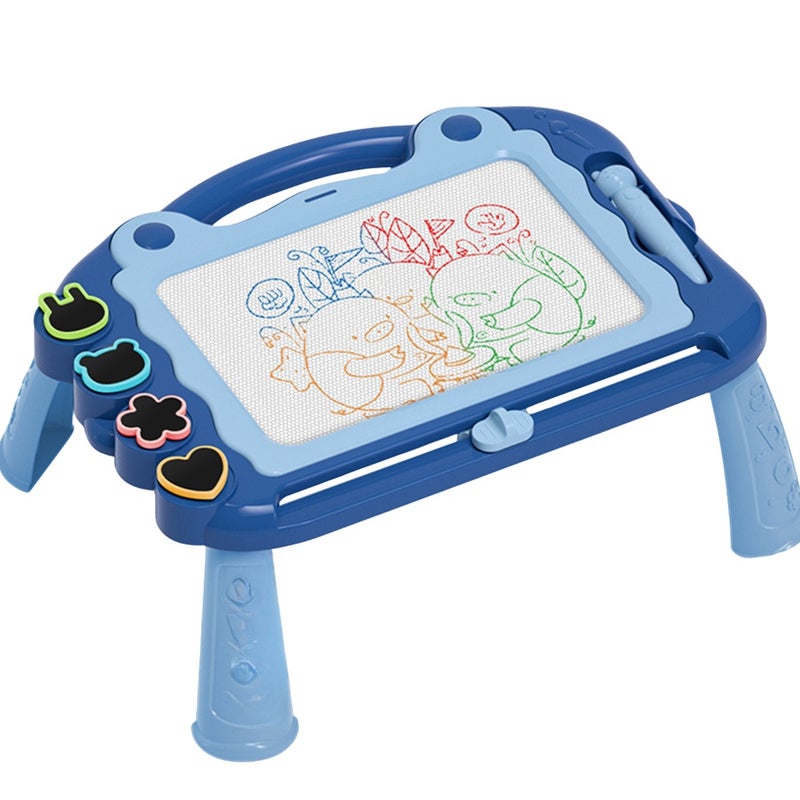 Magnetic Drawing Board for Toddler Kids Painting Writing Pad for Sketch Toy 2-3 Year with 4 Stamps and 1 Pen Educational Learning Aids Birthday Holiday Gift - Image 1