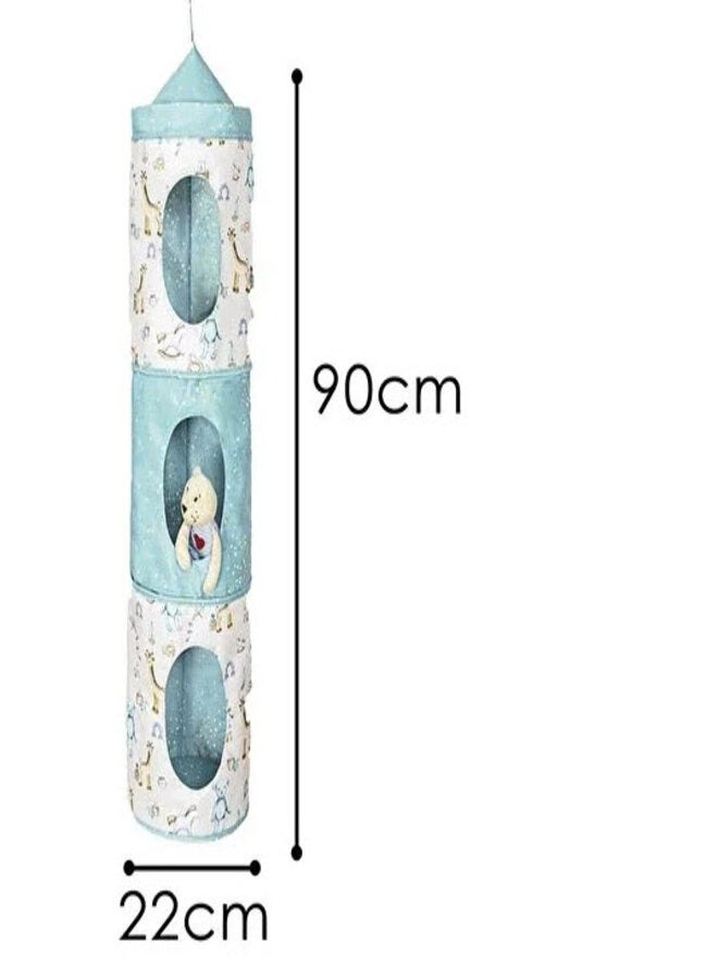 الاس هوم كوليكشن حقيبة تخزين معلقة لتخزين الألعاب بغرفة الطفل المقاس 90X22 سم - Image 1