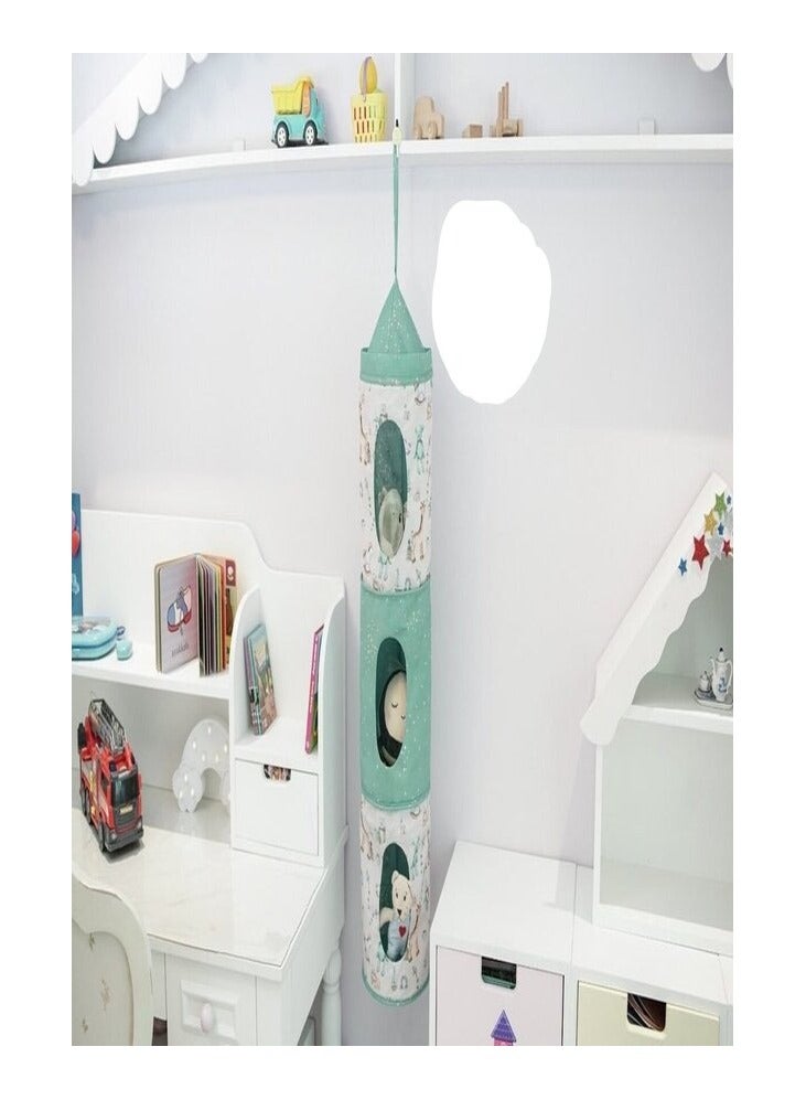 الاس هوم كوليكشن حقيبة تخزين معلقة لتخزين الألعاب بغرفة الطفل المقاس 90X22 سم - Image 2