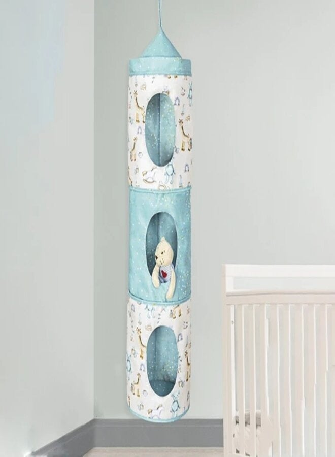 الاس هوم كوليكشن حقيبة تخزين معلقة لتخزين الألعاب بغرفة الطفل المقاس 90X22 سم - Image 4