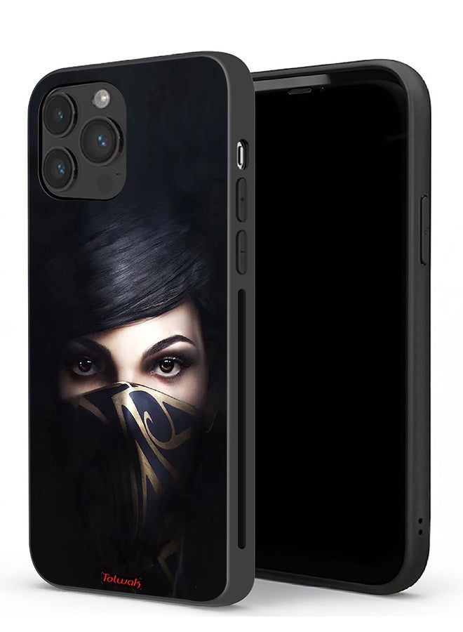 Tolwak Apple iPhone 13 Pro Max Protective Case Hijab Girl - Image 1