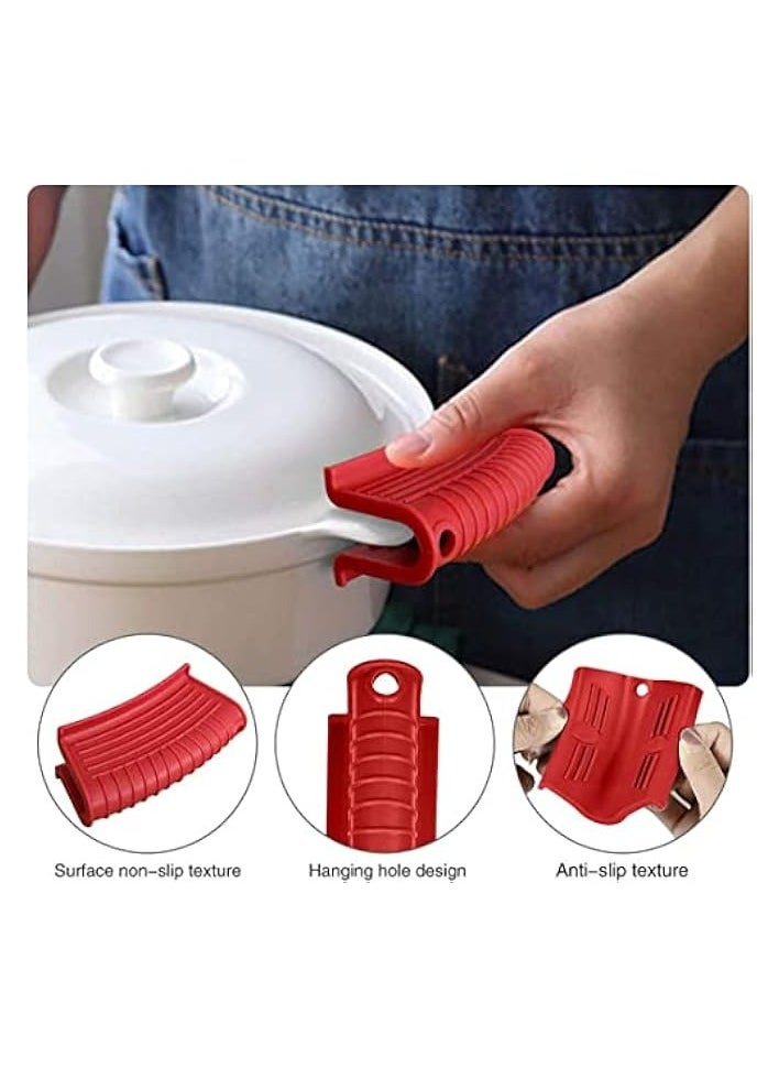 4 Pack Silicone Hot Handle Holder, Non-Slip Silicone Pot Holder Sleeve, Cast Iron Handle Covers, Assist Handle Holders Set - pzsku/ZBE6F06C475A6F1C8C3DEZ/45/_/1728126831/cb7cb0c3-d76e-448f-a8c6-87975c3a50f9