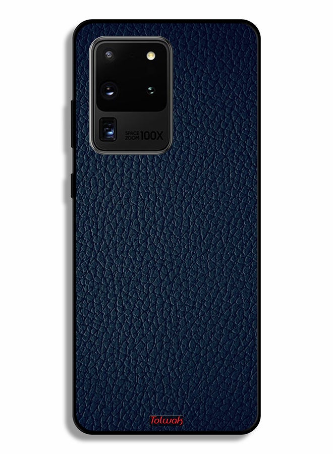 Tolwak غطاء حماية لجهاز سامسونج جالكسي S20 ألترا بنمط جلد - Image 2