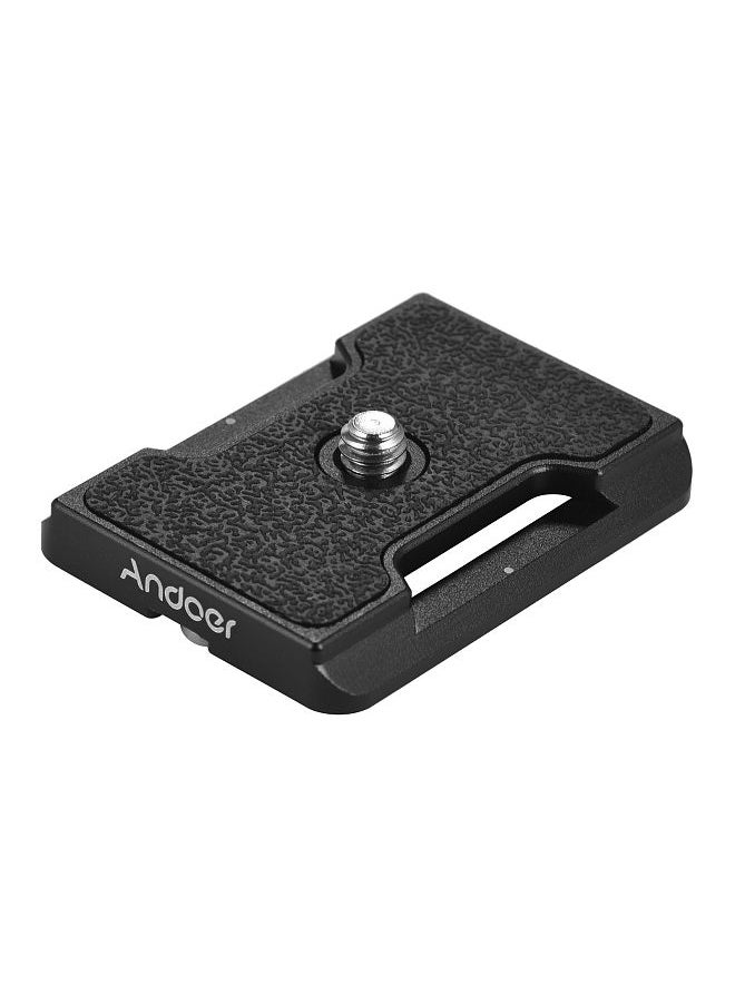 ANDOER - TY-50 Quick Release Plate Small QR Plate with Arca Swiss Standard Mount 1/4 Inch Screw for DSLR Camera - Image 1