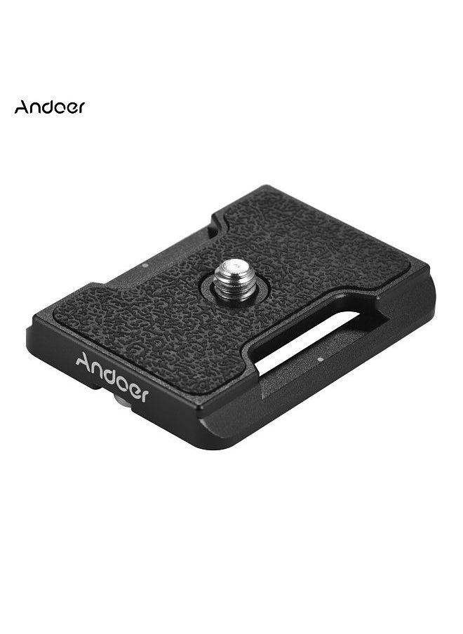 ANDOER - TY-50 Quick Release Plate Small QR Plate with Arca Swiss Standard Mount 1/4 Inch Screw for DSLR Camera - Image 1