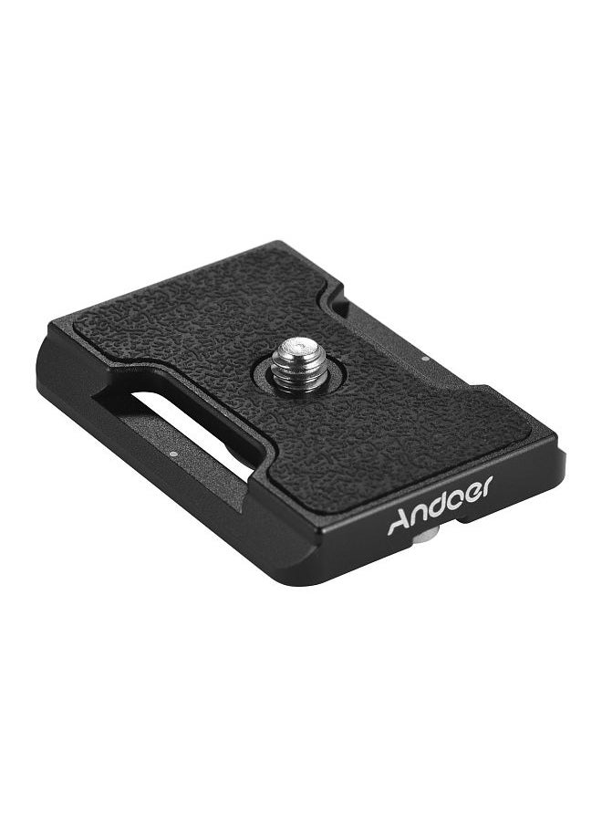 ANDOER - TY-50 Quick Release Plate Small QR Plate with Arca Swiss Standard Mount 1/4 Inch Screw for DSLR Camera - Image 1