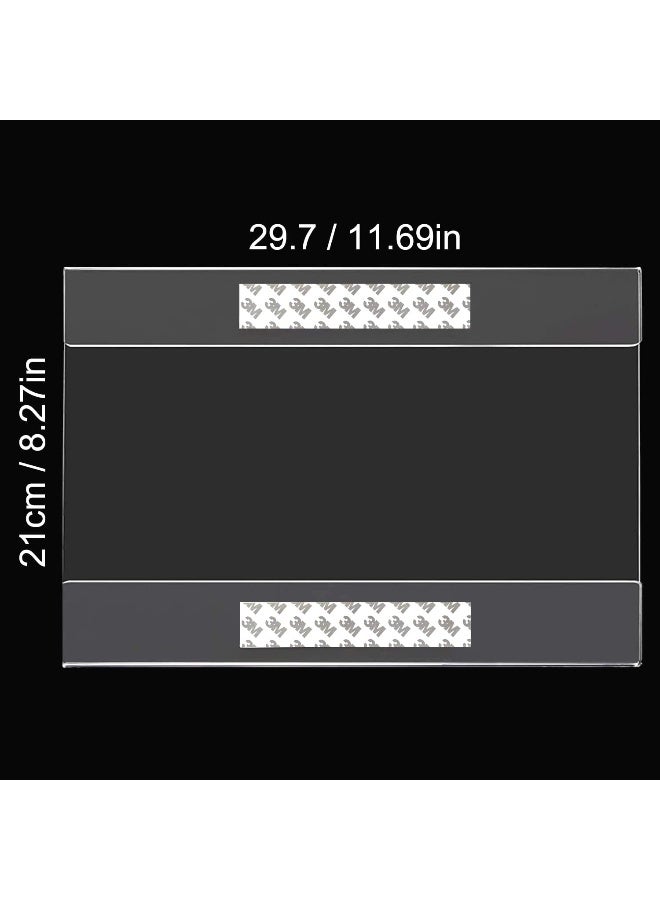 TPGP حامل لافتات أكريليك A4 للجدار - Image 2