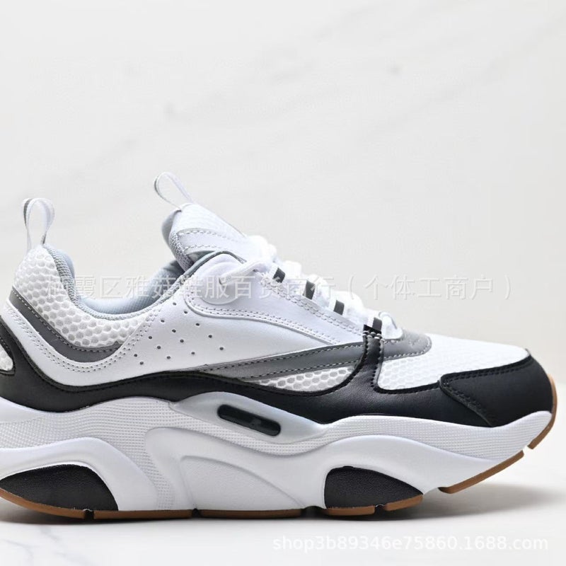 European Station New D Home B22 Sports Leisure Thick Bottom Fashion Retro Breathable Men'S And Women'S Elevated Torre Shoes - Image 1