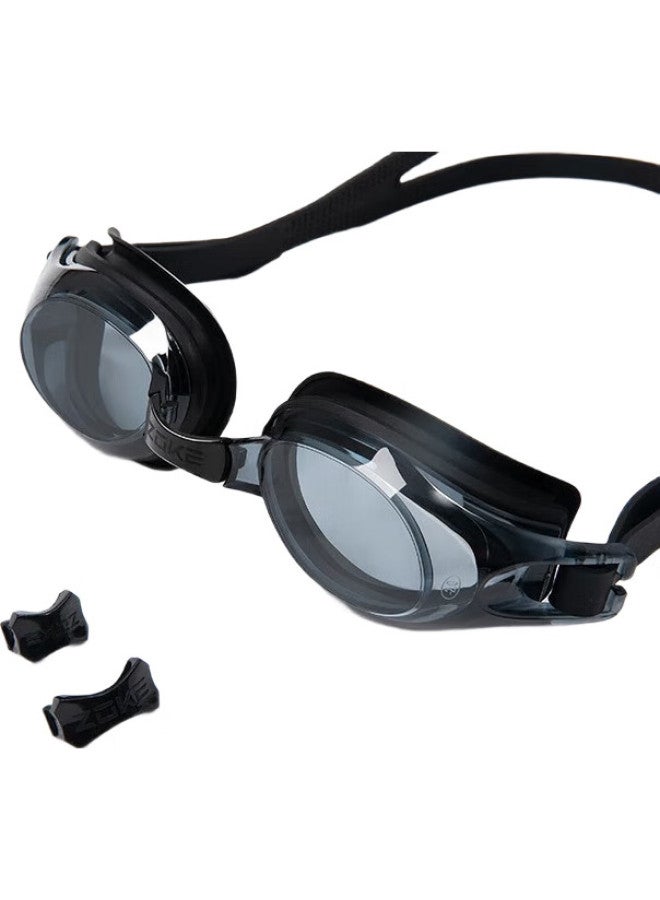 ZOKE Myopia Non-Prescription High-Definition Anti-Fog Waterproof Swimming Goggles, Professional Competitive, Unisex, 621601301-1, 200° - Image 1