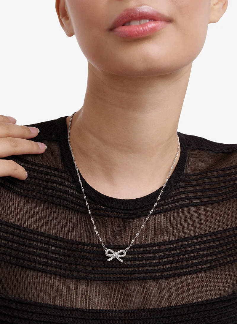 Ted Baker  Ribah Crystal Ribbon Bow Pendant for Women | Best Price UAE