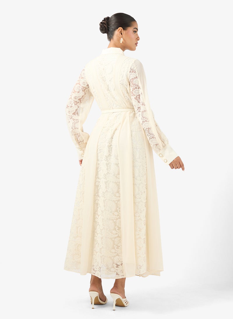 خزانة فستان دانتيل بتصميم - - Image 2