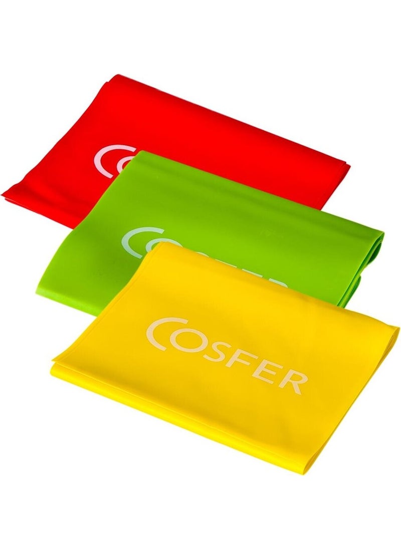 Cosfer - CSF-PLB 120X15 Triple Pilates Band - Image 1