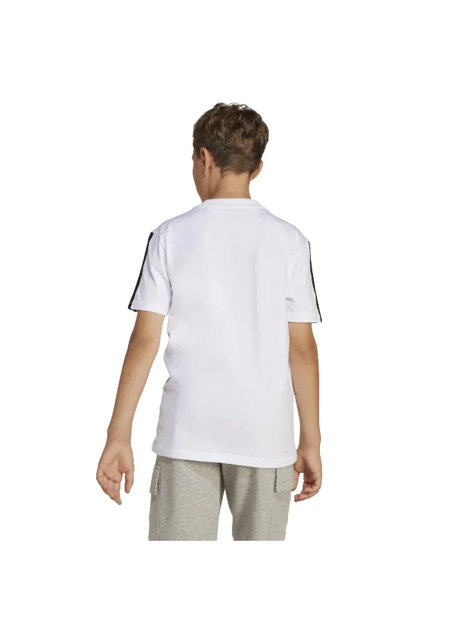Adidas Adidas J 3S Tee 160 White T-Shirt (Short Sleeve) T-Shirts For Kids