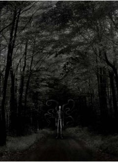 Famous classic urban horror story slender man canvas poster nonhuman organisms modern wall pictures for living room