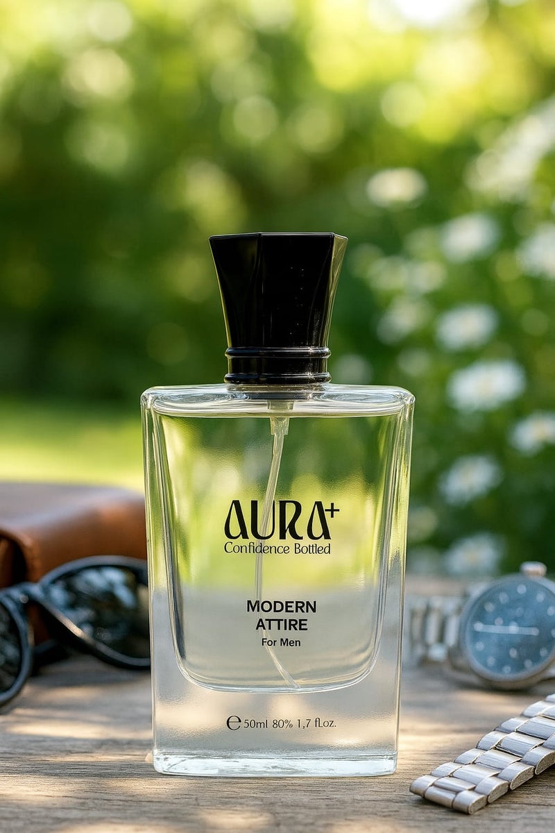 Aura plus Modern Attire EDP For Men 50ml Perfume - Image 1