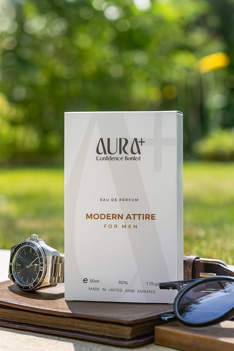 Aura plus Modern Attire EDP For Men 50ml Perfume - Image 3