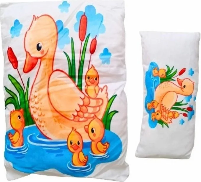 Vav Baby Fluffy Mother Duck and Her Babies Bottom Opening Set
