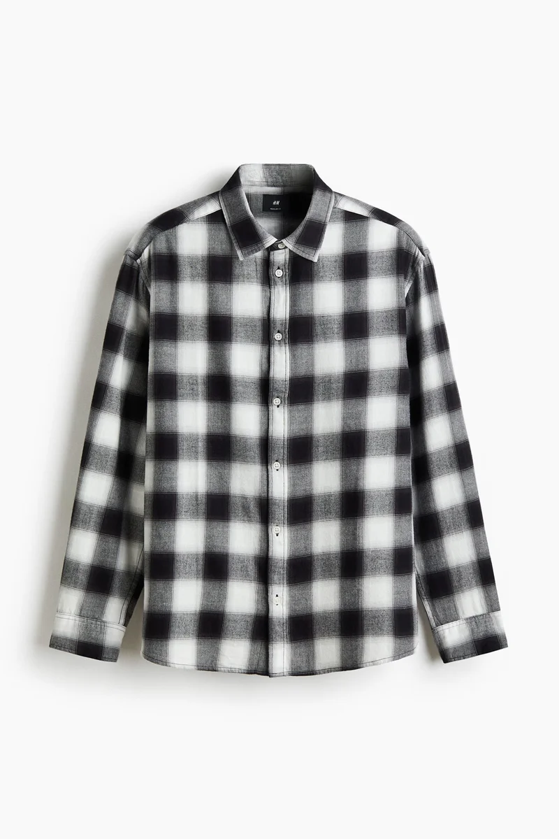 H&M Loose Fit Flannel shirt