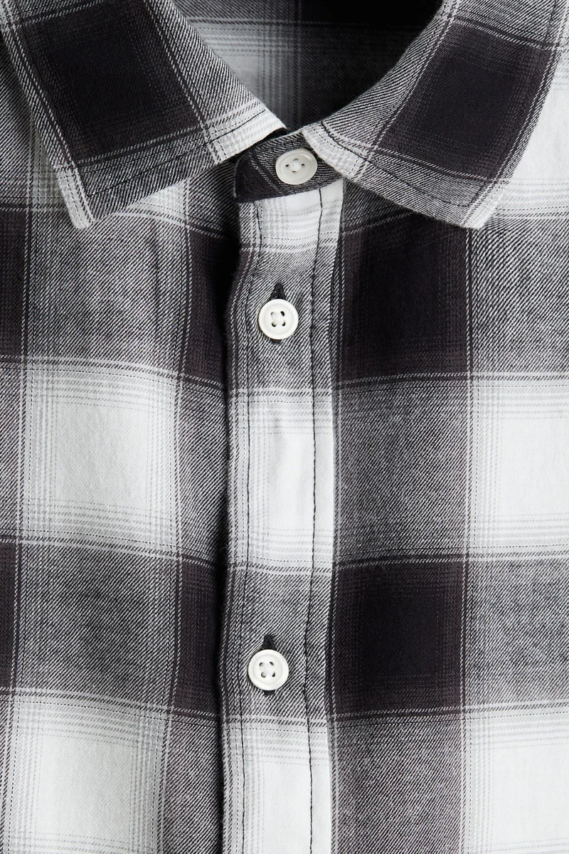 H&M Loose Fit Flannel shirt