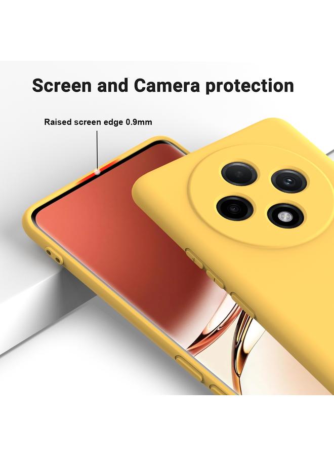 S-TOP Case For OPPO F27 Pro / F27 Pro+ Pure Color Liquid Silicone Shockproof Phone Case - Image 4