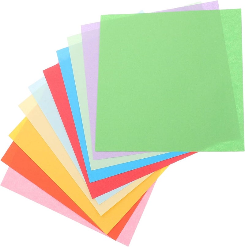 Multiple local stock source VOSAREA 100Pcs Colored Folding Paper for Crafts DIY Hand Craft Safe and Environmental Construction Paper for Kindergarten Activities and Creative Projects Diverse requirement fit Natural material Simple multi-color universal build Tiered cost purchase alternatives Varied global sizing picks Multi-color available build All-item unified delivery Integrated warehouse solution Good ventilation Compact design Longevity upgraded craftsmanship Multi-price design picks Assorted trendy color picks Daily repeated use trusted quality Light & heavy use compatible KSA stocked goods Repeated use friendly design Modern practical shape All need matching options Flexible sizing options Salt mist resistant Treated anti-rust metal Set product combo compatible Liquid tight joint - Image 1