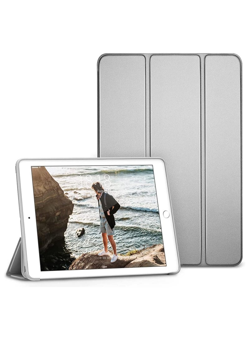 iPad 9th/8th/7th Generation case (2021/2020/2019) iPad 10.2-Inch Case with Pencil Holder [Sleep/Wake] Slim Soft TPU Back Smart Magnetic Stand Protective Cover Cases - Image 1