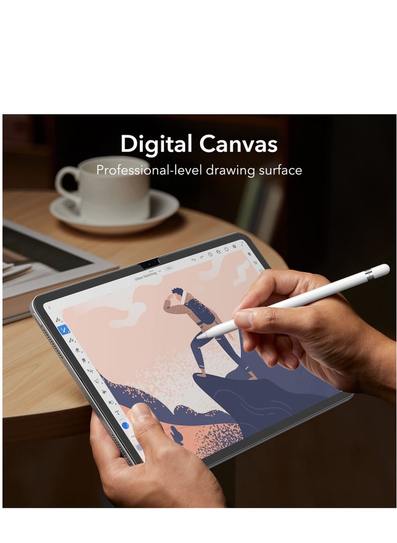 Generic - For iPad 10th Generation Paperlike Screen Protector Paper-Feel Screen Protector Compatible with iPad 10 (2022 10.9 Inch) Put Pencil to Paper Easy Application Tray Scratch Protection - Image 1