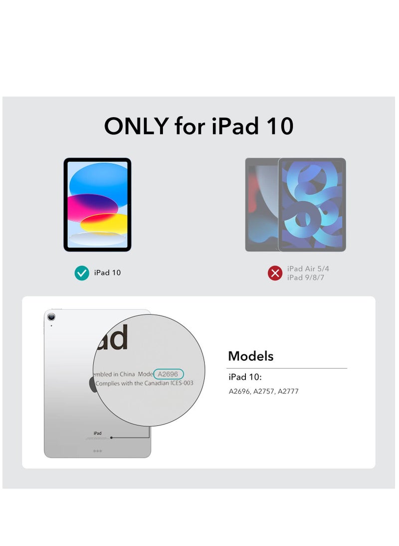 Generic - For iPad 10th Generation Paperlike Screen Protector Paper-Feel Screen Protector Compatible with iPad 10 (2022 10.9 Inch) Put Pencil to Paper Easy Application Tray Scratch Protection - Image 1
