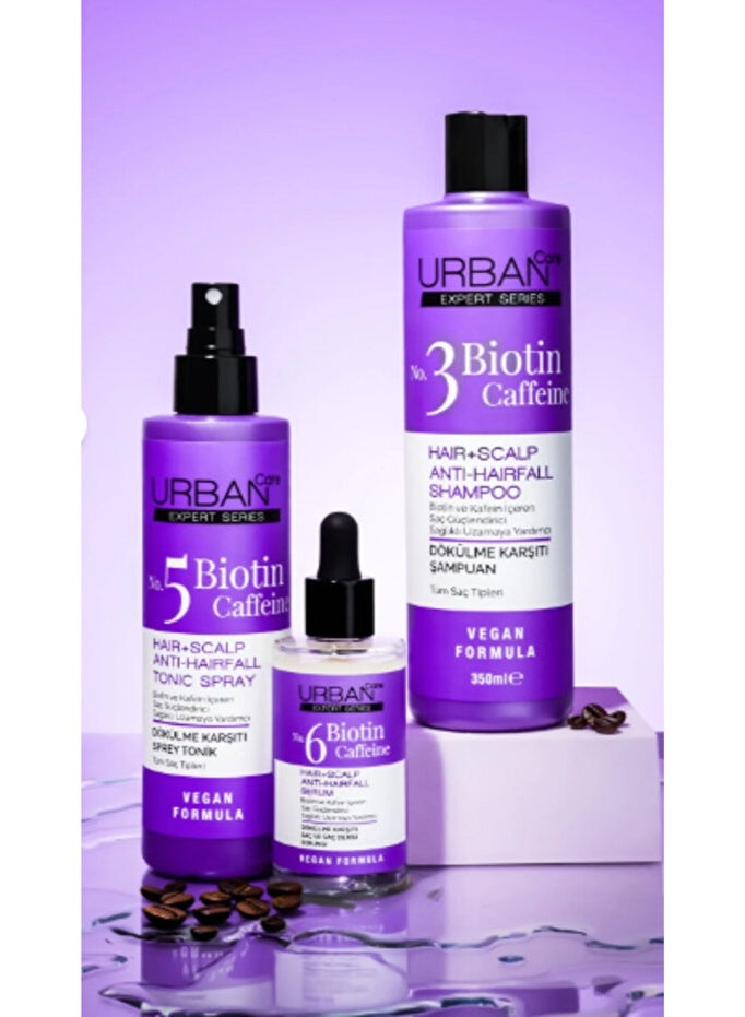 Urban Care Expert Shampoo & Conditioner - With Biotin & Caffeine for Hair Loss Helps Fast Hair Growth Vegan - Image 3
