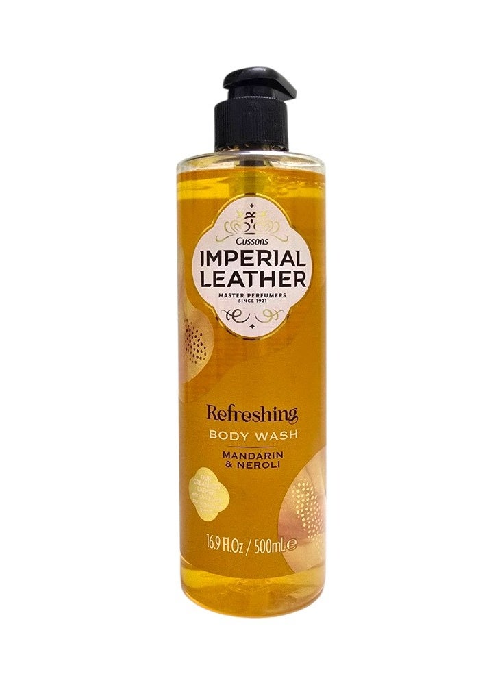 cussons Imperial Leather Refreshing  Body Wash Mandarin & Neroli 500ml - Image 1