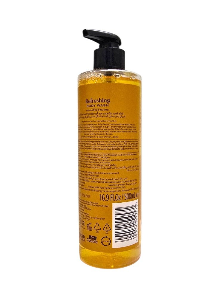 cussons Imperial Leather Refreshing  Body Wash Mandarin & Neroli 500ml - Image 2