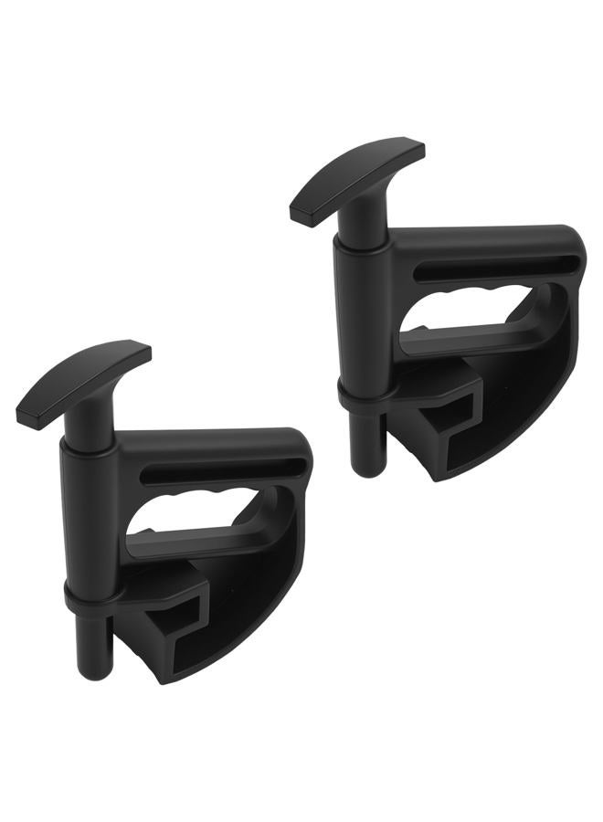 VKVXCLON Universal Tire Changer Repair Tools Bead Clamp Drop Center Helper - Rim Pry Solid Nylon Plastic No Scratches Built-in Spring for Most Vehicle Motorcycle Low Profile Tire (2 Pack) - Image 1
