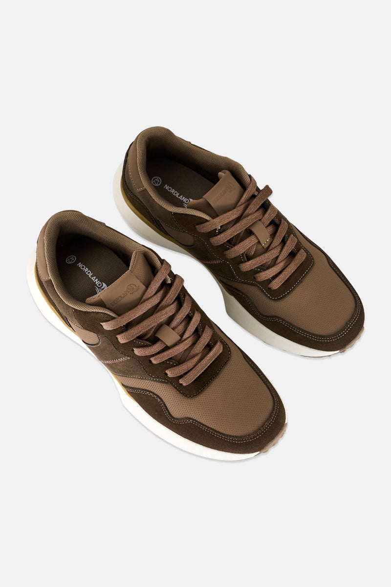 Nordland أحذية خارجية للرجال مزودة بأربطة، بني - Image 4
