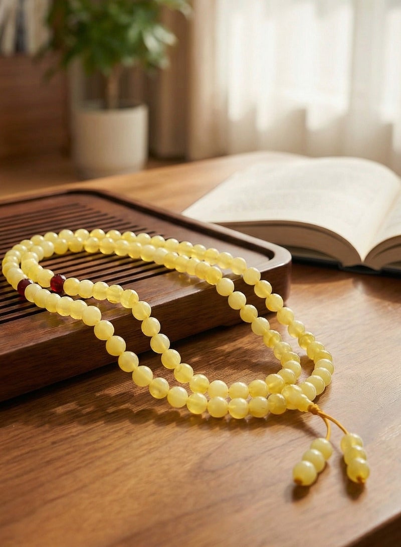 عام 99 سبحة صلاة من شمع العسل/تسبيح/8 مم - Image 1