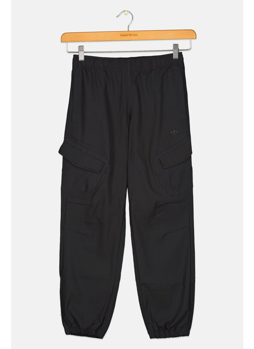 adidas Originals Kids Boy Sportswear Fit Training Tactical Pants, Black  - Image 1