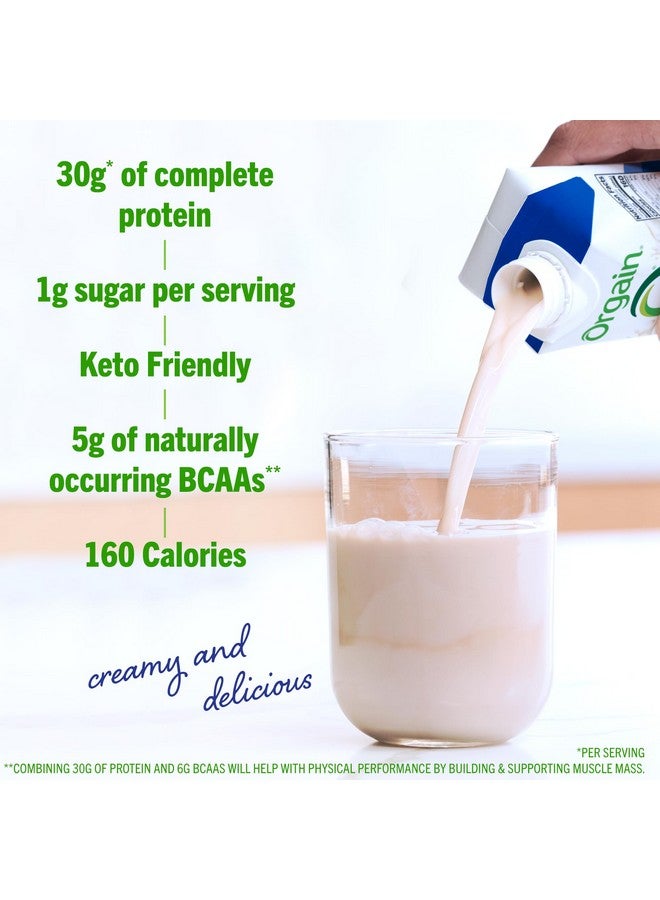 Orgain 30g High Protein Shake, Dairy Isolate Milk Protein, Vanilla Bean, 5g BCAAs, 1g Sugar Per Serving, Meal Replacement, Ready to Drink, Keto Friendly, Gluten-Free 11 Fl Oz (Pack of 12) - Image 4