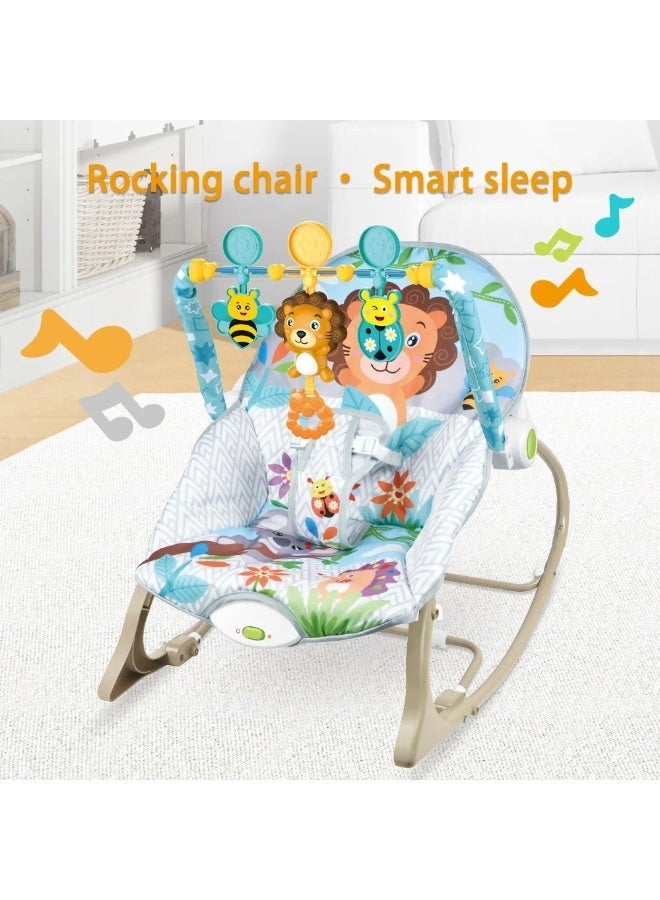 Baby Multi-Function Baby Rocking Chair For Children To Soothe And Shake The ROCKER And Swing Seat Toy - Image 4