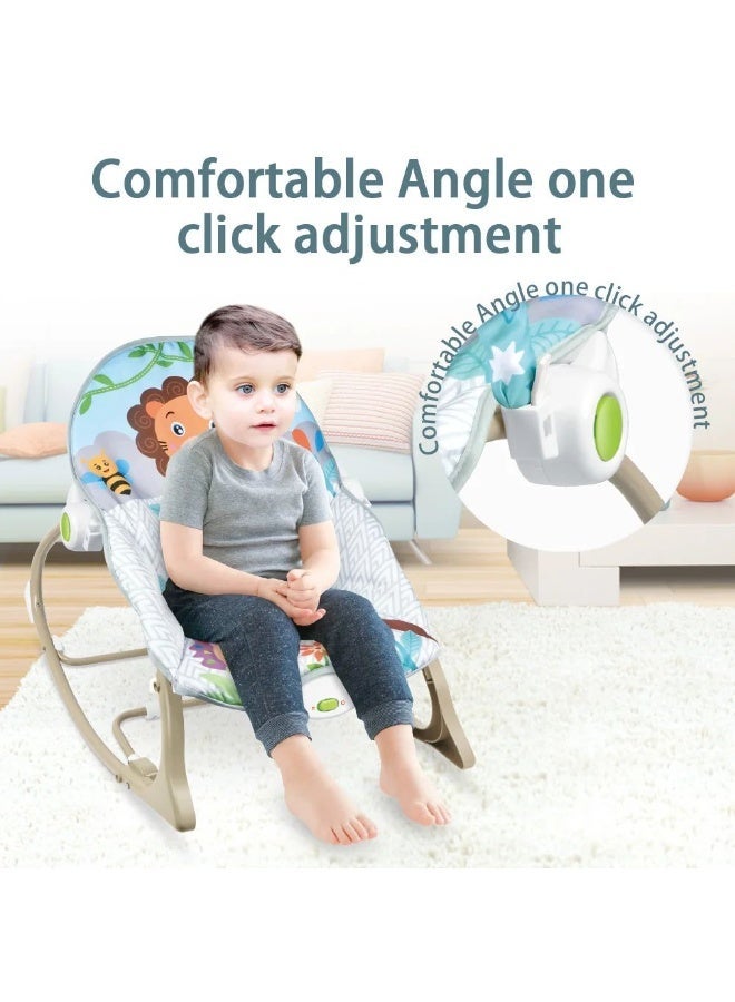 Baby Multi-Function Baby Rocking Chair For Children To Soothe And Shake The ROCKER And Swing Seat Toy - Image 5